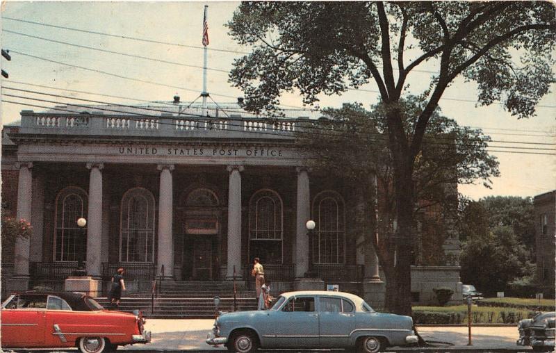 Portsmouth Virginia~US Post Office~Court Street @ King Street~Classic 50s Cars