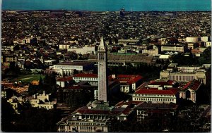 Vtg 1950s University of California Berkeley Campus View Campanile CA Postcard