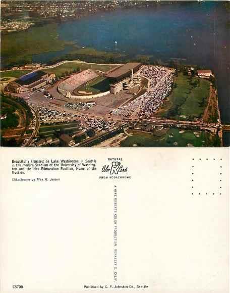 Football Stadium & Paviliion, University of Washington, Seattle, WA, Chrome