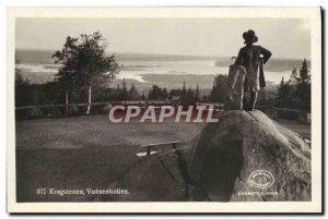 Postcard Old Kragstenen Voksenkollen