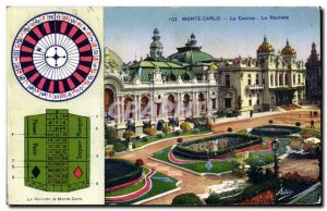 Old Postcard Casino MGM Casino Roulette