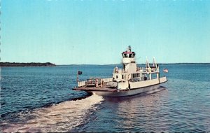 Maine Lincolnville Beach Ferry Governor Muskie On Penobscot Bay