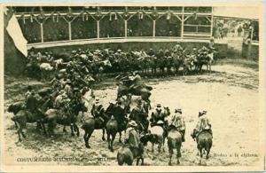 Chile - In the Bull Ring, Rodeo, In Costumes