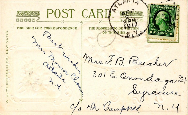 Greeting - General. (Winsch)