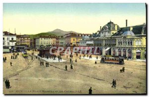 Old Postcard The Nice Place Massena and Casino