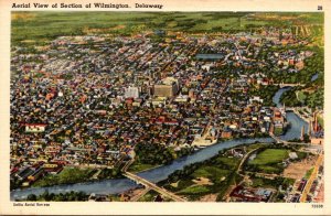 Delaware Wilmington Aerial View