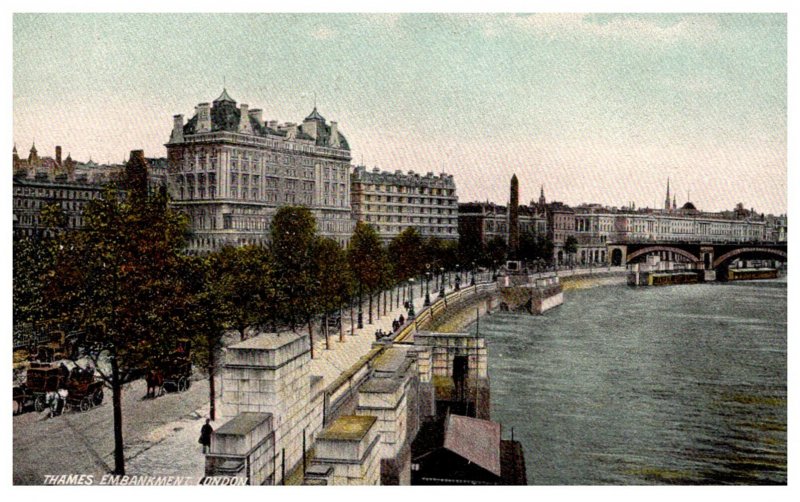 England  London  Thames Embankment