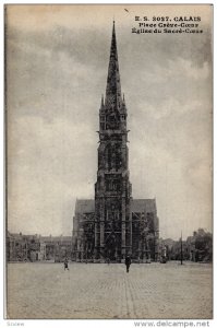 CALAIS, Place Creve-Coers , Eglise du Sacre-Coeur, France, 00-10s