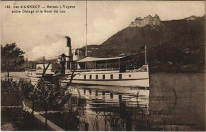 CPA DUINGT Lac d'Annecy - Bateau a Vapeur Entre Duingt (1192352)