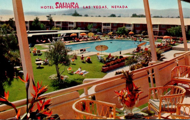 Nevada Las Vegas Hotel Sahara Olympic Size Swimming Pool