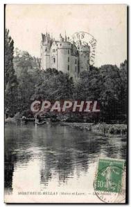 Old Postcard Montreuil Bellay M and L Chateau