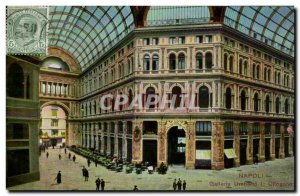 Old Postcard Galleria Umberto Napoli