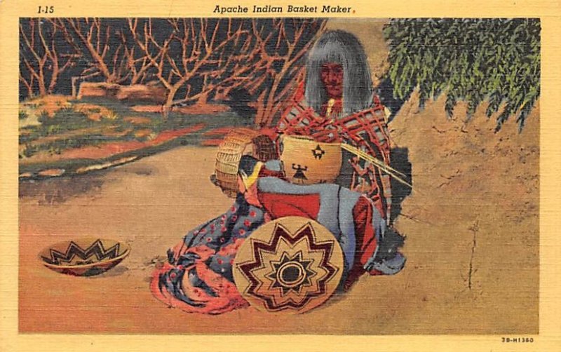 Apache Indian Basket Maker Unused 