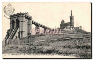 Old Postcard Marseille Lift and Collins ND Guard