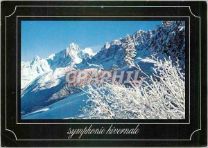 Postcard Modern Symphonic Winter snow and sun