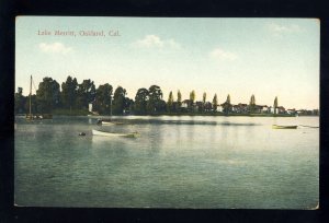 Early Oakland, California/CA Postcard, Lake Merritt