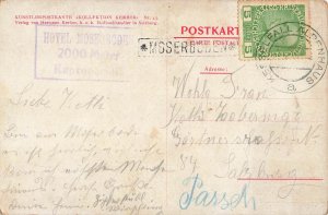 E. T. Compton Kesselfall-Alpenhaus Kaprunertal Austria Postcard 1910