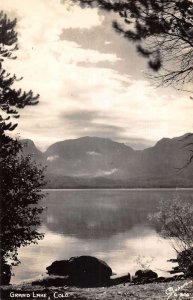 Grand Lake Colorado Scenic View Real Photo Vintage Postcard AA20269