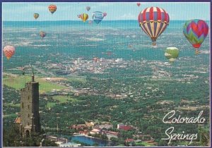 Balloons Over Colorado Springs Colorado 1989