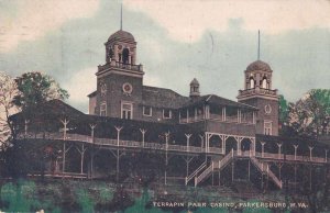 Parkersburg West Virginia Terrapin Park Casino Vintage Postcard AA7966