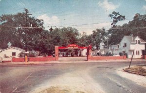 Lafayette Louisiana Azalea Court Vintage Postcard AA33119