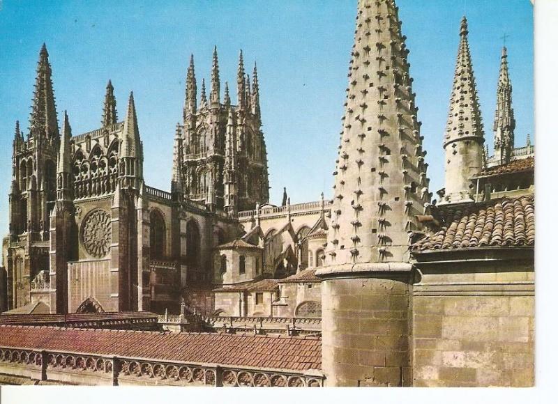 Postal 043390 : Burgos. Catedral detalle