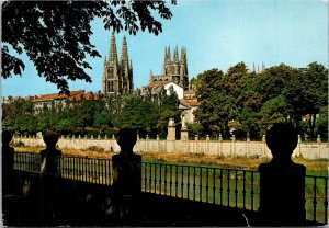 Spain Burgos Cathedral and Cathedral Towers