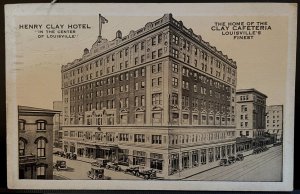 Vintage Postcard 1933 Henry Clay Hotel, Louisville, Kentucy (KY)