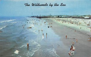 World's Finest and Safest Bathing Beach Looking South From Hunt's Pier - Wild...