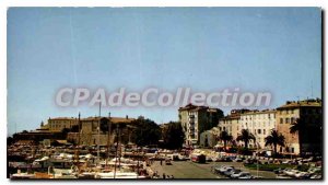 Modern Postcard Ajaccio The Marina Quays and The Citadel