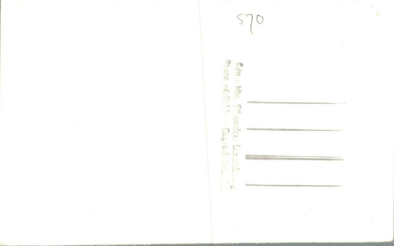 Luxembourg Viaduc Vintage RPPC 07.89