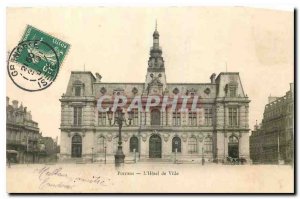Old Postcard Poitiers The Hotel de Ville