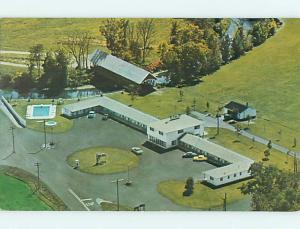 Unused Pre-1980 OLD CARS & LYNBURKE MOTEL Lyndonville Vermont VT s3966