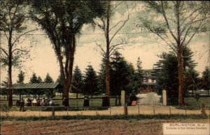 Burlington New Jersey NJ Odd Fellows Cemetery c1910 Postcard