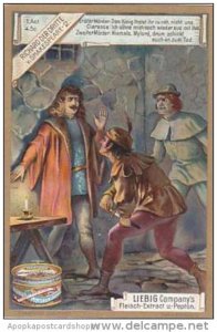 Liebig Vintage Trade Card S603 Shakespeares Richard III 1899 No 2 Act 1 Scene 4