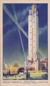 Havolinae Thermometer Chicago World's Fair 1933