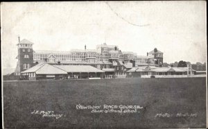 NEWBURY BERKSHIRE Grand Stand Race Course HORSE RACING Postcard