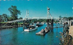 Bridge At Perkins Cove Ogunquit Maine 1976