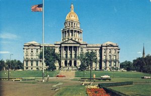 Nice Denver,Colorado/CO Postcard, Capitol & Civic Center
