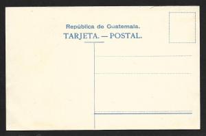 GUATEMALA Stamps on Postcard Unused c1910s