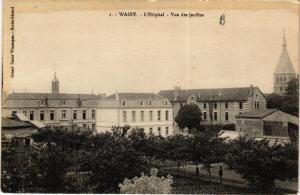 CPA WASSY L'Hopital - Vue des jardins (616901)