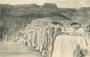 Postcard Idaho Shoshone Falls Electric Power Plant C-1910 23-6912