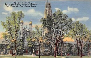 Harkness Memorial Tower, Dwight Memorial Chapel Yale University - New Haven, ...