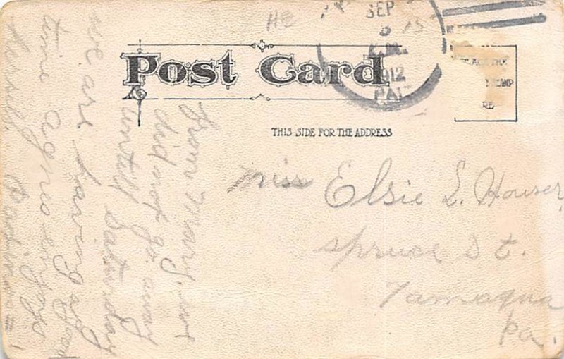 Elsie Name 1912, missing stamp 