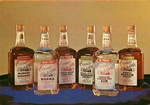 Bourbon Advertising 1930s Scotch Whiskey Gin Valley Postcard 12222