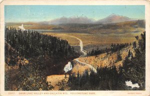 Swan Lake Valley and Gallatin Mountains Yellowstone Park, USA National Parks ...