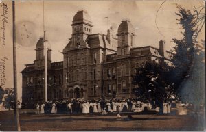 RPPC Hall of Languages, Syracuse University NY c1907 Undivided Back Postcard M80