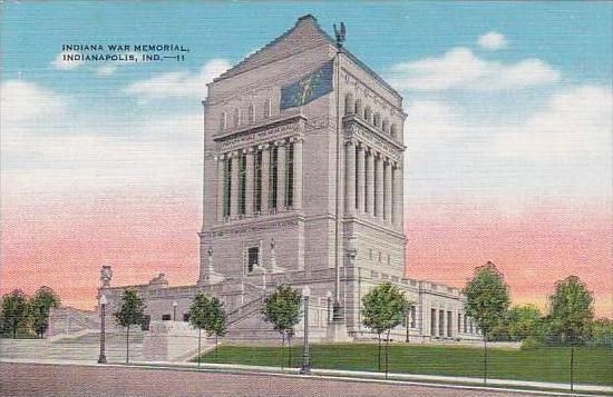 Indiana Indianapolis Indiana War Memorial