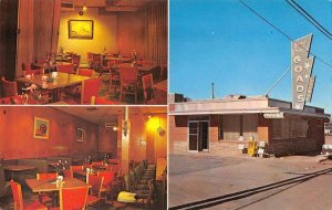 Gunnison, Colorado GOAD'S FINE FOODS Roadside Diner '60s Chrome Vintage Postcard