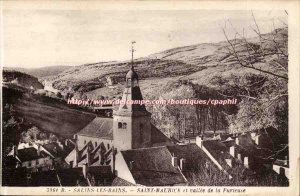 Salins les Bains - Saint Maurice Vallee and the Furious - Old Postcard